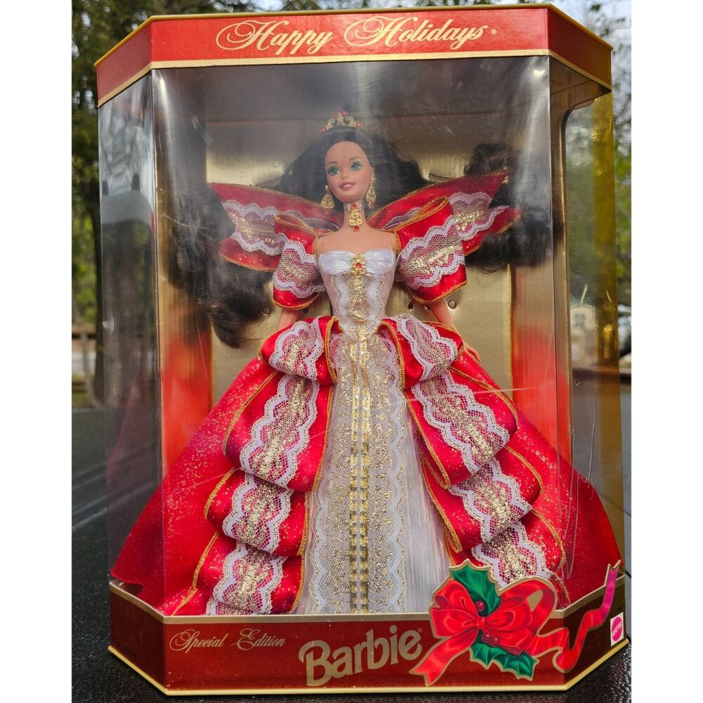 1997 Special Edition Happy Holidays Barbie‎ Doll Mattel
